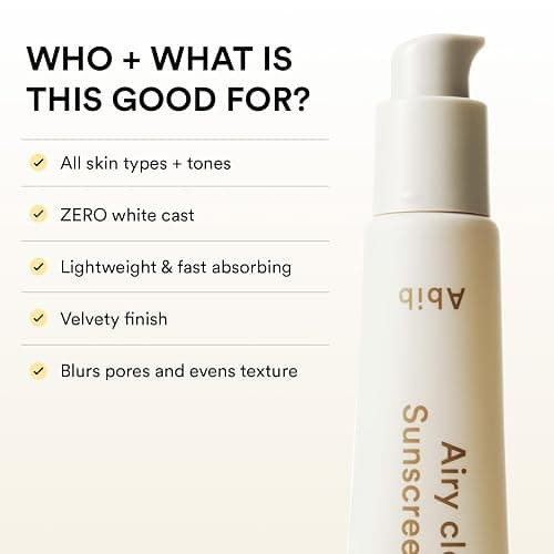 Abib Airy Clear Sunscreen Gel SPF30 1.01 fl.oz / 30 g (Semi- matte) | Korean Suncreen, Suncare, Sunblock, No White cast, Primer poreless thumbnail 8