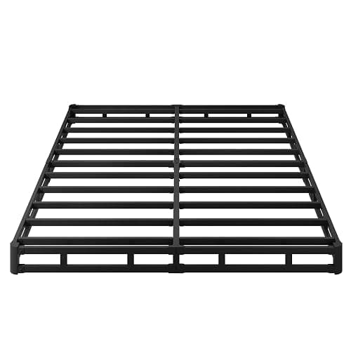 EMODA 5 Inch Box Spring Queen Size Bed Base, Heavy Duty Metal Queen Mattress Foundation with Fabric Cover, Easy Assembly, Black thumbnail 8