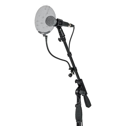 Gator Frameworks Vocal Recording Metal Screen Pop Filter with 12.4-Inch Gooseneck, Great for Podcasting, Broadcasting, and other Content Creation (GFW-POPFILTER-MTL) thumbnail 8