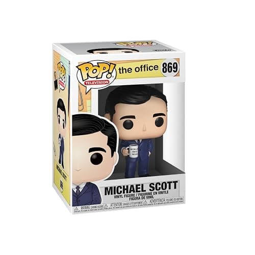 Funko Pop TV: The Office - Michael Scott - Collectable Vinyl Figure - Gift Idea - Official Merchandise - Toys for Kids & Adults - Comedy Fans - Model Figure for Collectors and Display - Image 1