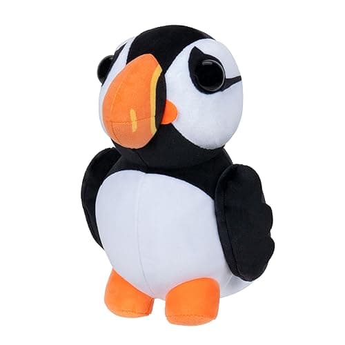 Adopt Me! Collector Plush - Puffin - Series 4 - Ultra-Rare in-Game Stylization Plush - Exclusive Virtual Item Code Included - Toys for Kids Ages 6+