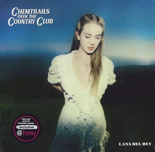 Lana Del Rey - Chemtrails Over the Country Club (Exclusive Translucent Red LP/Vinyl) Alternate Artwork Poster - Image 1