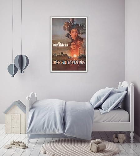 The Outsiders Movies Poster Print Wall Art Canvas Painting Room Aesthetic Bedroom Decoration Pictures (Unframed, (12x18inch(30x45cm) thumbnail 6