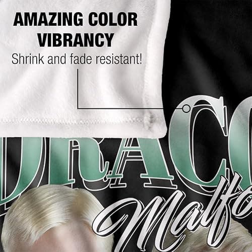 LOGOVISION Kids Harry Potter Draco Malfoy Homage Silky Touch Super Soft Throw Blanket 36"x58" thumbnail 5