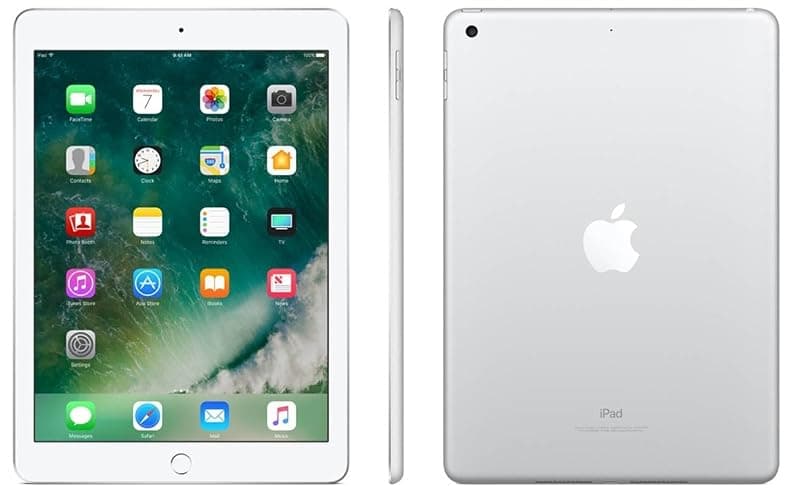 Apple iPad with WiFi, 32GB, Silver (2017 Model) (Renewed) thumbnail 2