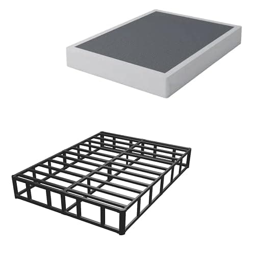 ALDRICH Queen Box Springs 9 Inch Heavy Duty Metal Box Spring Mattress Foundation 3000lbs Max Weight Capacity/Non-Slip/No Noise/Easy Assembly/Easy Clean Cover thumbnail 4
