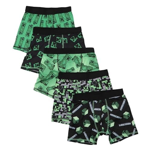 Minecraft 5-Pack Boys Boxer Briefs Set - Image 1