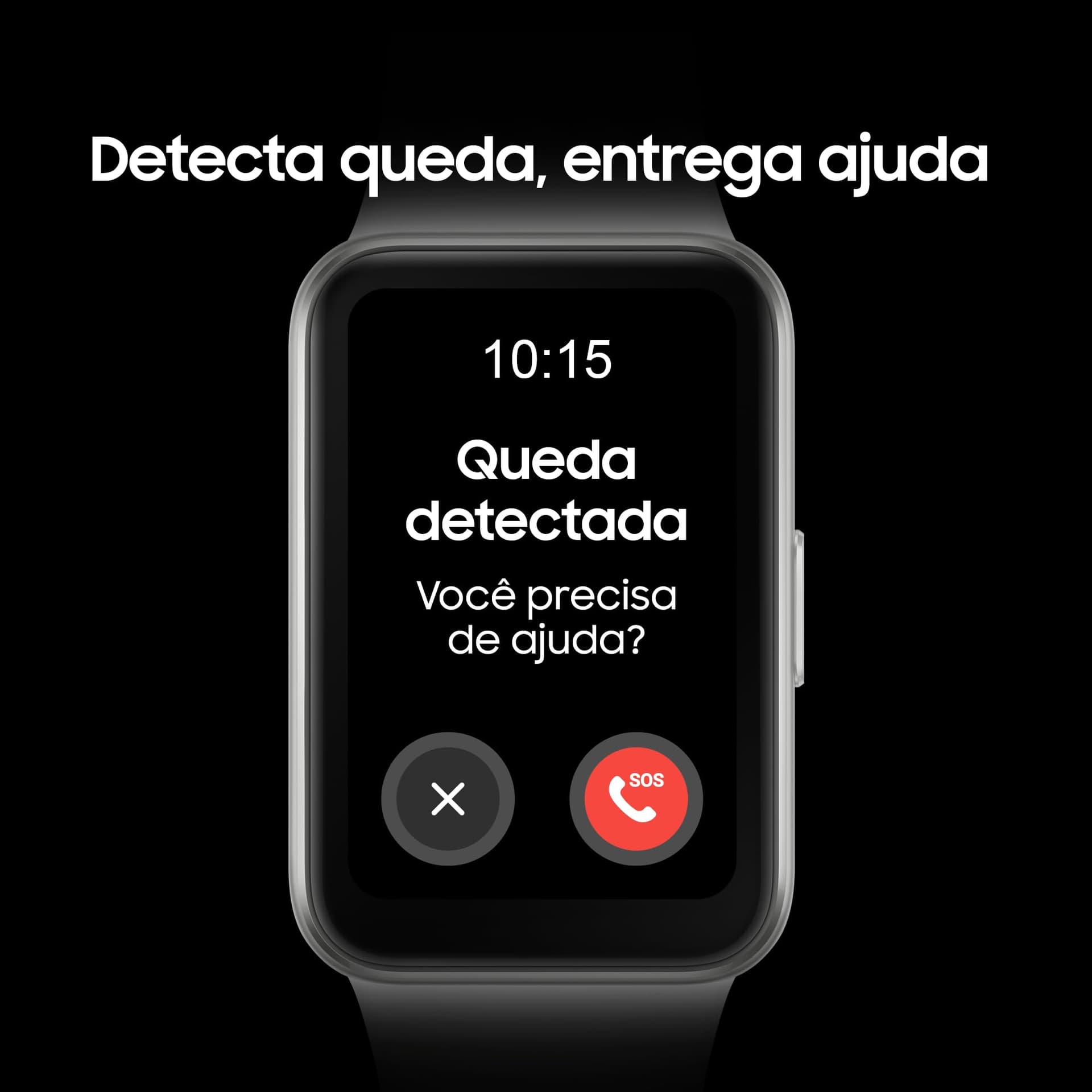 Smartwatch Samsung Galaxy Fit3 Display 1.6" Prata thumbnail 6