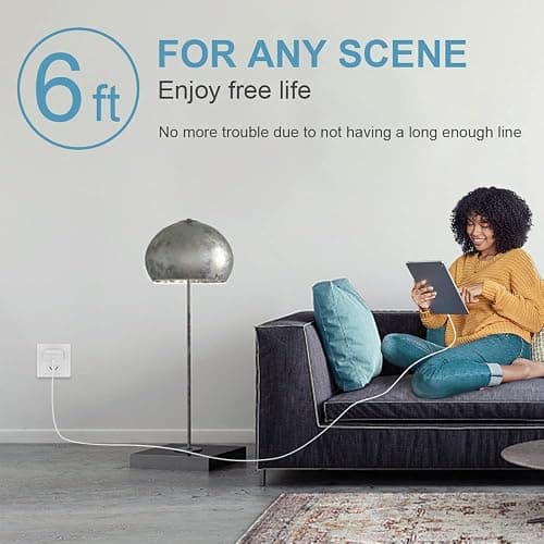 iPhone 17 16 15 Charger Fast Charging Type C Chargers USB C Charger Block iPhone 17 16 15 Air Pro Max Chargers with 6FT Cable for iPhone 17/17 Plus/17 Pro Max/16/16 Plus/16 Pro Max/15 Pro Max/iPad Pro thumbnail 7