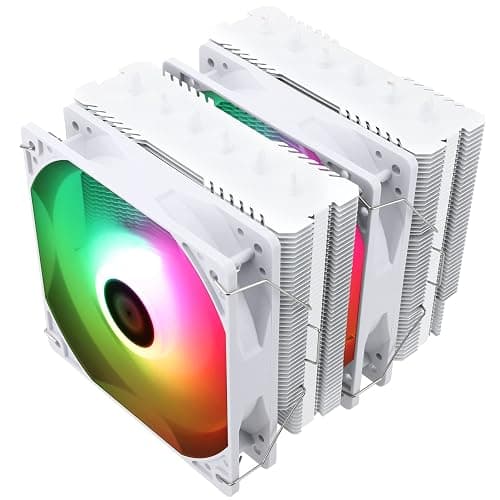 Thermalright Peerless Assassin 120 SE ARGB White CPU Air Cooler, 6 Heat Pipes CPU Cooler, Dual 120mm TL-C12CW-S PWM Fan, AGHP Technology, for AMD AM4/AM5/Intel LGA1700/115X/1851/1155/1200 - Image 1