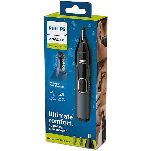 Norelco Philips Nose Trimmer 3000, for Nose, Ears Eyebrows, NT3600/62 thumbnail 7