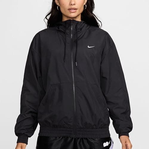 Nike Women's Sportswear Classic Wovens Loose UV Hooded Jacket thumbnail 3