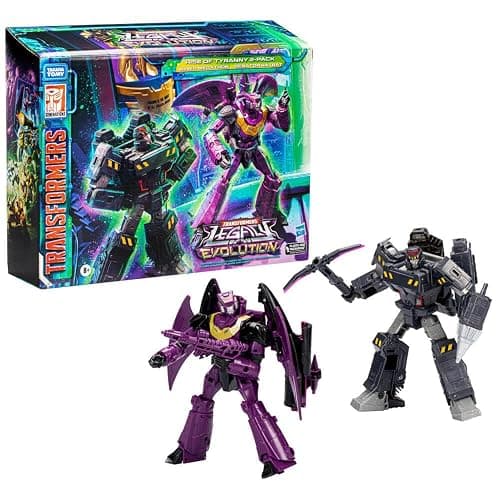 Transformers Toys Legacy Evolution Miner Megatron & Senator Ratbat Rise of Tyranny 2-Pack, 7-inch, Action Figures for Boys and Girls Ages 8 and Up (Amazon Exclusive) thumbnail 2