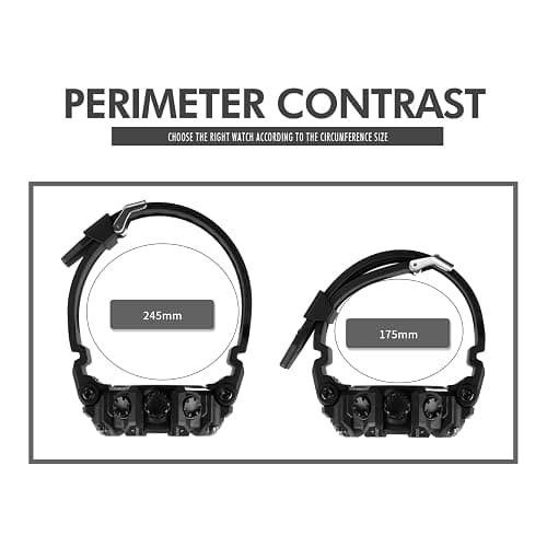 Gosasa Men Sport Watch Countdown Stopwatch Watch Mens Wrist Watch Waterproof LED Electronic Digital Male Watch 12/24 Hour Multifunctional Watch thumbnail 9
