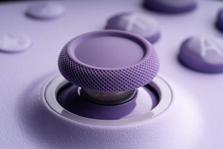 8BitDo Ultimate 2C Wireless Controller for Windows PC and Android, with 1000 Hz Polling Rate, Hall Effect Joysticks and Triggers, and Remappable L4/R4 Bumpers (Purple) thumbnail 10