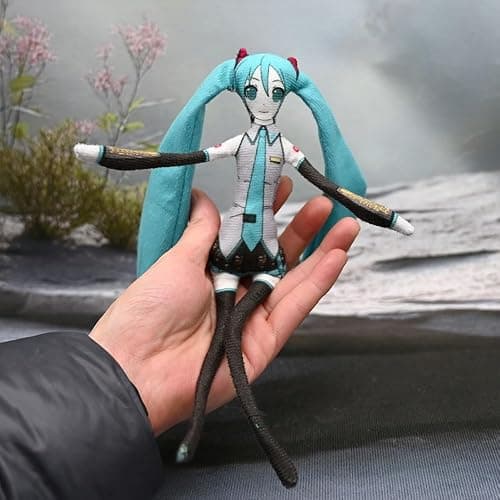 Jilijia Miku Plush Figure Anime Funny Twistable Pillow Soft Stuffed Figures 28CM Cartoon Pillow Collectibles Sofa Decorations Gifts thumbnail 5