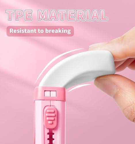 Pindda 4+1 Pack Rubber Erasers Sliding Retractable Eraser - Pink | Large White Erasers with 4 Refill Eraser for School Office Home Supplies Art Drawing, Push Pull Pencil Erasers for Kids Teens thumbnail 5