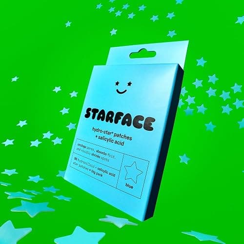 Starface Hydro-Star + Salicylic Acid BIG PACK, Hydrocolloid Patches With Salicylic Acid, Helps Visibly Shrink and Soothe Spots, Cute Star Shape (96 Count) thumbnail 4