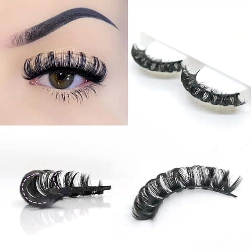 royaomis False Eyelash, D Curl S06 10paris, Mink Fur & Faux Mink, Cruelty Free, Handmade, Natural Look, Pair, 10 Count thumbnail 5