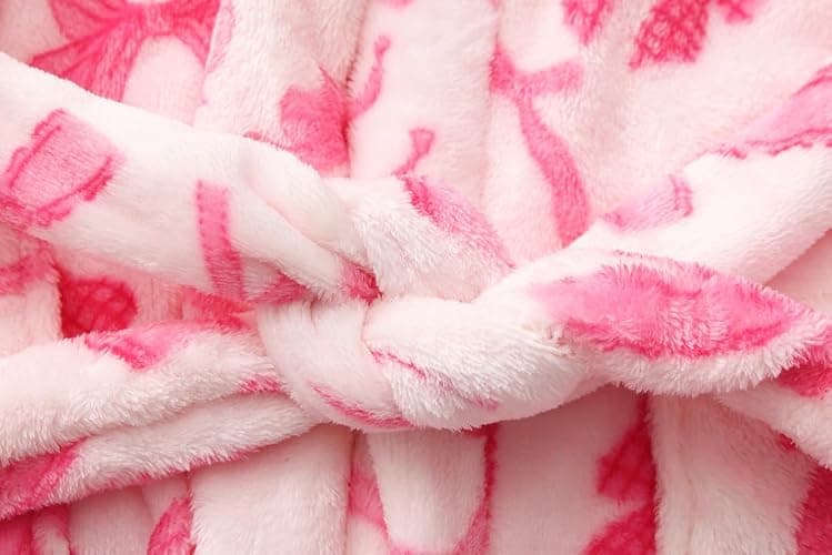 FunnyPaja Girls Soft Fleece Robes Plush Hooded Bathrobes Sleepwear for Kids 2-16 Years thumbnail 5
