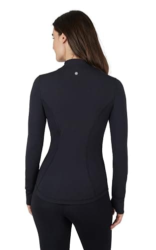 Yogalicious Womens Ultra Soft Lightweight Full Zip Yoga Jacket with Pockets thumbnail 4