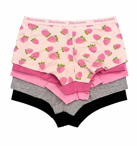 Juicy Couture Women's 5 Pack Cotton Underwear Set thumbnail 2
