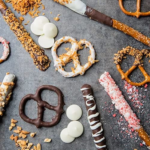 Merckens Chocolate Melting Wafers Bulk Bag Perfect For Dipping, Desserts, Baking And More (1 Pound, Super White) thumbnail 6