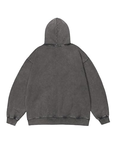Aelfric Eden Mens Lightning Graphic Hoodies Print Oversized Unisex Streetwear Vintage Hoodie Y2k Sweatshirt Pocket Pullover thumbnail 2