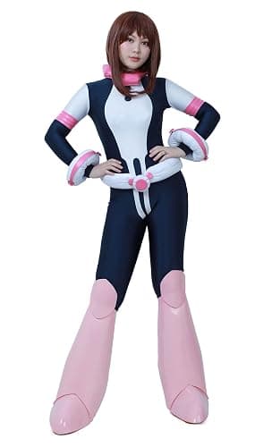 miccostumes Women's Anime Hero Cosplay Suit Costume with Waist Piece and Neckwear - Image 1