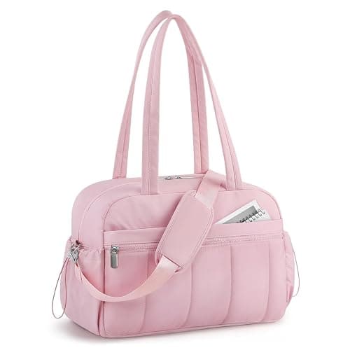 HOTUT Womens Gym Bag,Easyjet Cabin Bag 43x30x18 Underseat,Large Holdall/Cabin/Hospital/Travel Duffel/Gym Bag with Wet Pocket,Ultra Lightweight,for Sports and Travel - Image 1