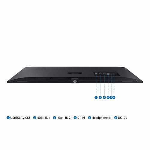 Samsung 34" ViewFinity S50GC Series Ultrawide QHD Monitor, 100Hz, 5ms, HDR10, AMD FreeSync, Ultrawide Screen, Eye Care, Thin Bezels, PIP, PBP, LS34C50DGANXZA, 2023, Black thumbnail 6