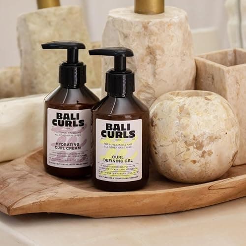 BALI CURLS Curl Defining Gel – Definierendes Locken Gel mit Leinsamen- und Ylang-Ylang-Extrakt – Veganes Lockengel für geschmeidige und definierte Curls – Lockenpflege für Naturlocken – 150ml thumbnail 7