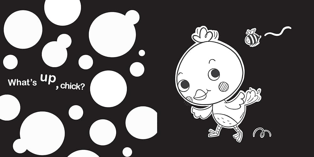 Hello, Baby Animals: A perfect book for parents and caregivers at home with babies this summer (High-Contrast Books) thumbnail 4