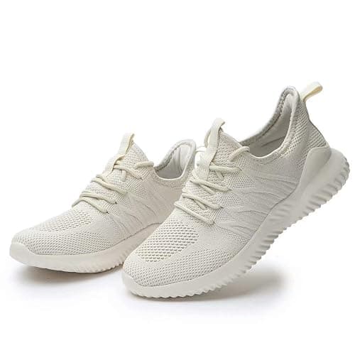 KEEZMZ Womens Ladies Walking Running Shoes Slip On Lightweight Casual Tennis Sneakers Clothes Shoes thumbnail 8