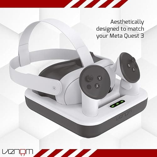 Venom Charging Dock and Rechargeable Battery Packs for Meta Quest 3 thumbnail 5