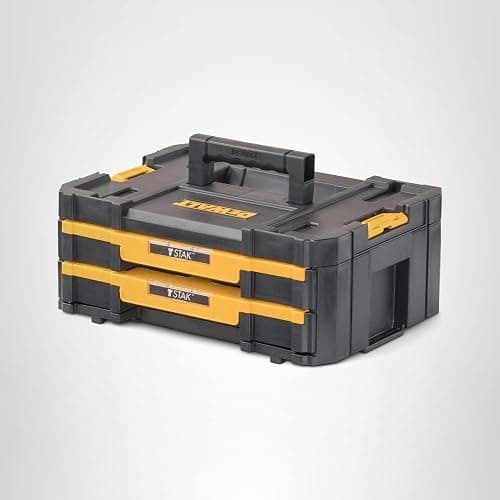 DEWALT TSTAK Tool Storage Organizer with Double Drawers, Holds Up to 16.5 lbs. (DWST17804) thumbnail 10