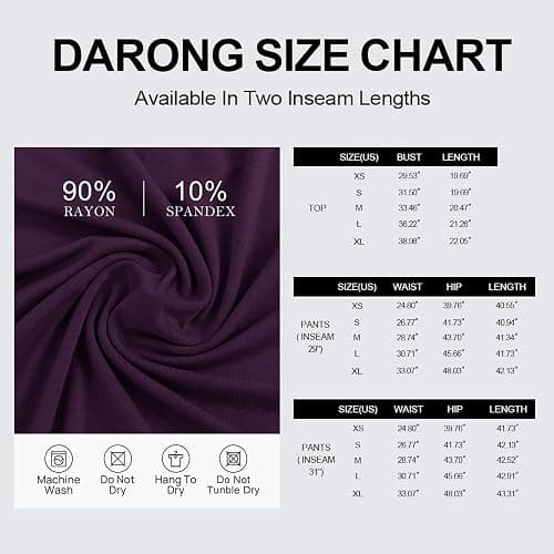 Darong Women's 2 Piece Lounge Sets 2025 Fall Travel Outfits Long Sleeve Wide Leg Pants Casual Matching Sets thumbnail 5