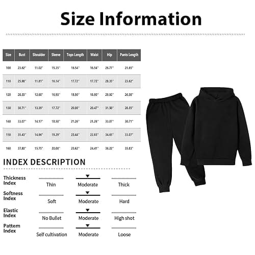 CCHZYSKO Katseye Hoodie Suit Girls/Boys Hooded&Pant Casual Pockets Sweatshirt for Long Sleeve Suit Chaos Tour Fan Joggers Set thumbnail 2