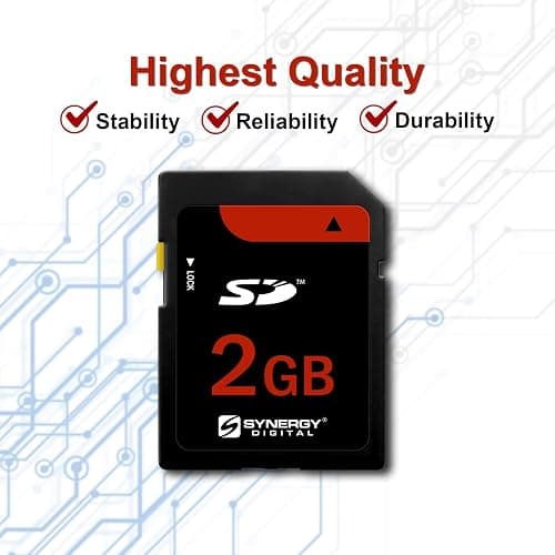 Casio Exilim EX-Z750 Digital Camera Memory Card 2GB Standard Secure Digital (SD) Memory Card thumbnail 5
