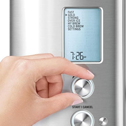 Breville BDC400BSS Precision Brewer Drip Coffee Maker, Brushed Stainless Steel, Glass Carafe thumbnail 4