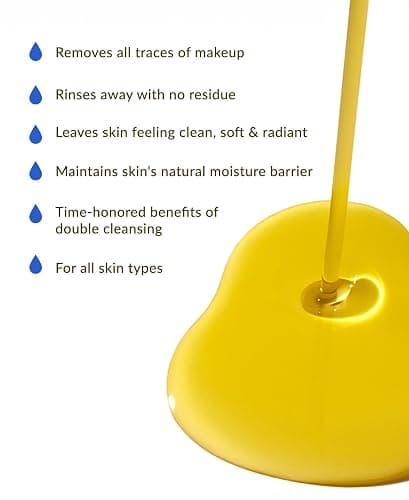 DHC Deep Cleansing Oil, Facial Cleansing Oil, Makeup Remover, Cleanses without Clogging Pores, Residue-Free, Fragrance and Colorant Free, All Skin Types, 6.7 fl. oz. thumbnail 5