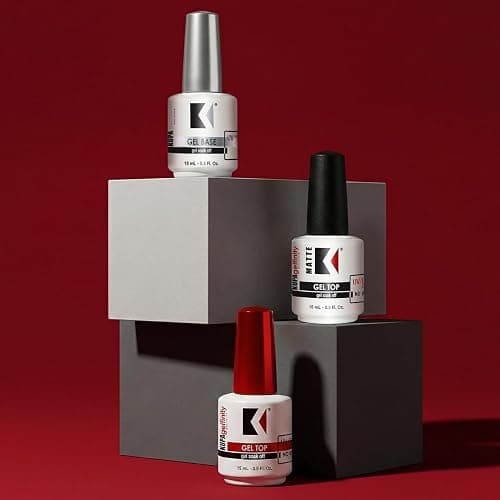 KUPA GelFinity - Soak Off Gel - Top Coat Glossy Finish (No-Wipe) Bundle 8.0 Fl Oz + 0.5 Fl Oz thumbnail 6