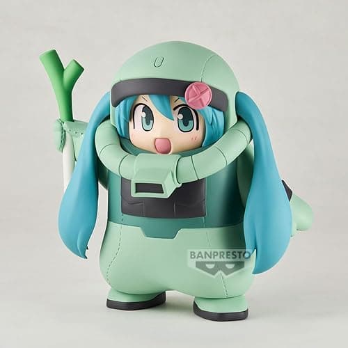 Banpresto - Gundam 45th x Hatsune Miku - Zaku Costume (Hatsune Miku Ver.) Figure thumbnail 2
