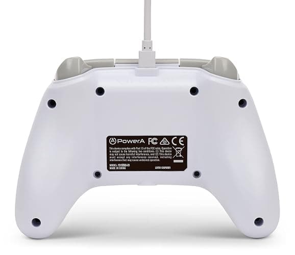 PowerA Wired Controller for Xbox Series X|S - White, gamepad, video game / gaming controller, works with Xbox One thumbnail 4