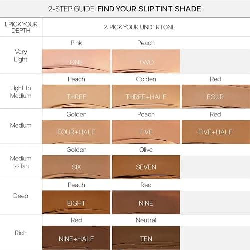 Saie Slip Tint Tinted Moisturizer with SPF 35 - Light Coverage, Glowy Skin Tint & Mineral Sunscreen for Face with Hydrating Hyaluronic Acid - Summer Makeup Essential - Shade Nine (1.35 oz) thumbnail 5