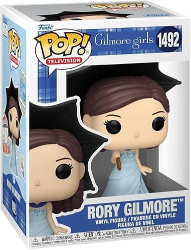 POP Funko TV: Gilmore 25th Anniversary - Rory Gilmore Vinyl Figure (Bundled with Compatible Box Protector Case), Multicolored, 3.75 Inches thumbnail 2
