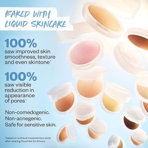 Kosas Cloud Set Face Brightening Powder - Pressed Brightening Powder, Smooths Shine Controll, Coverage for Dark Undereye & Uneven Skin - Lightweight Setting Powder - Candy (Sheer Brightening Pink) | Coverage for Dark Undereye, Coverage for Uneven Skin, Smooths Shine Controll thumbnail 8