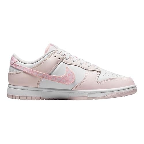 Nike Women's Dunk Low Sneaker - 5 - Pearl White Pink Med Soft Pink thumbnail 2