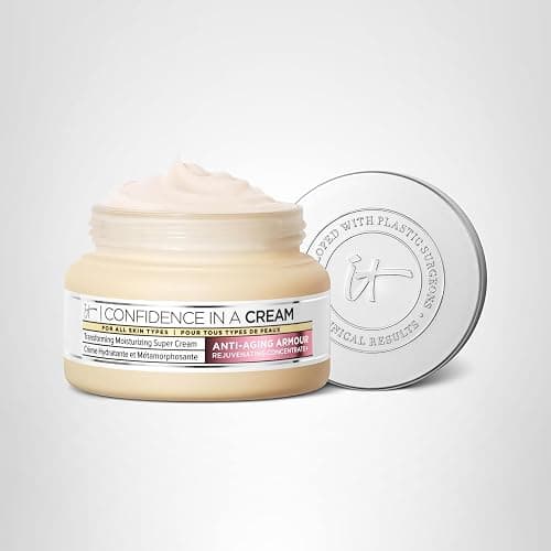 IT Cosmetics Confidence in a Cream - Hydrating & Anti Aging Face Moisturizer, Visibly Reduces Fine Lines & Wrinkles, Up To 48H Hydration, Repairs Skin Barrier, Squalane & Ceramides, For All Skin Types thumbnail 11