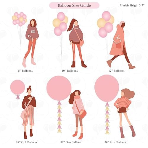 AFTERLOON® Biodegradable Balloons 24 pcs Baby Pink 12 Inch, Matte Color Thickened Extra Strong Latex Helium Float, Multicolor Colorful Bulk Color ballon baloon Globos Para Decoration De Fiestas Kids - Baby Pink - Pack of 24 thumbnail 6